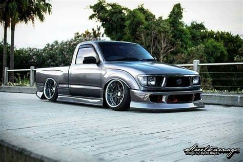 Pin By Michael Brooks On Tacoma Lowrider Trucks Toyota Trucks