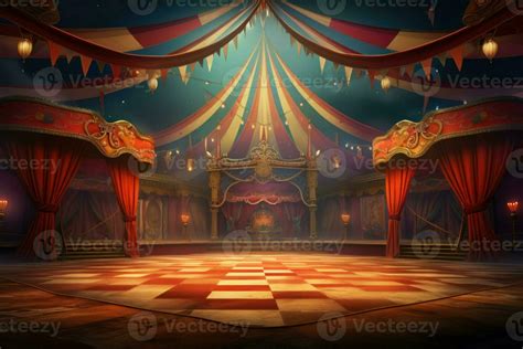 Abandoned Empty circus tent. Generate Ai 29175819 Stock Photo at Vecteezy