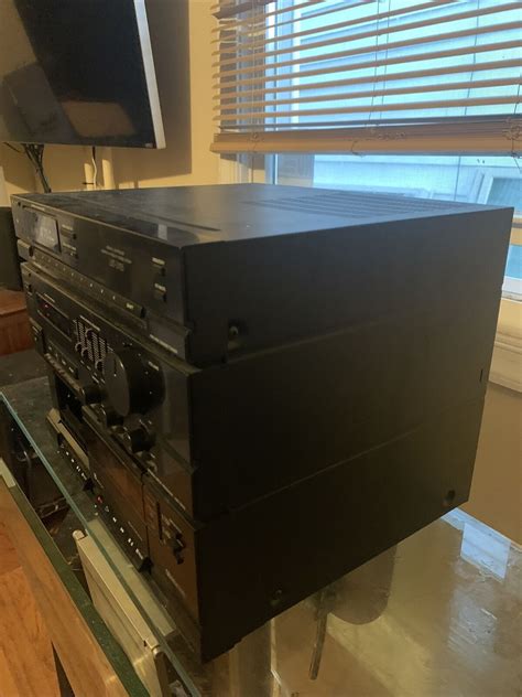 Vintage Sony LBT D105 Hi Fi Stereo Double Deck Receiver System Dual