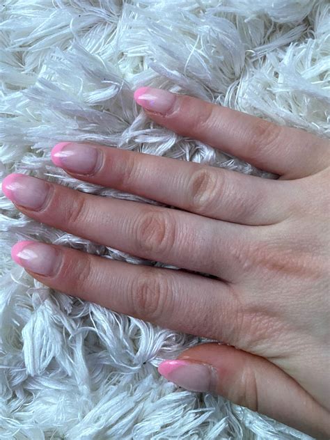 French Manicure With Light Pink Tips Vibrant Guide