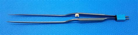 Codman Rhoton Bipolar Forceps Bayonet Style Titanium For Sale