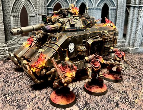 Warhammer 40k On Twitter Legion Of The Damned Repulsor Executioner