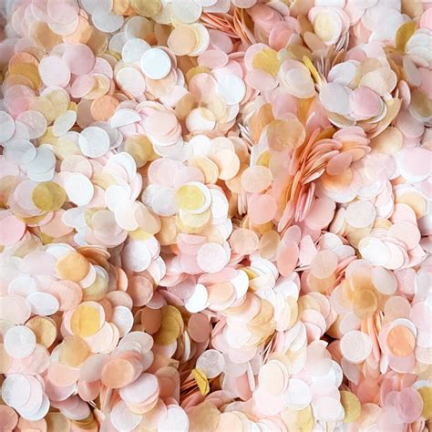 Blush Pink Biodegradable Confetti Proper Confetti