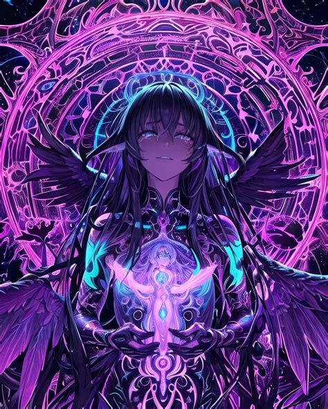 Psychedelic Crying Angel By Aismart On Deviantart