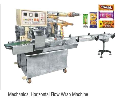 Mechanical Horizontal Flow Wrap Machine Millennium Packing Ltd