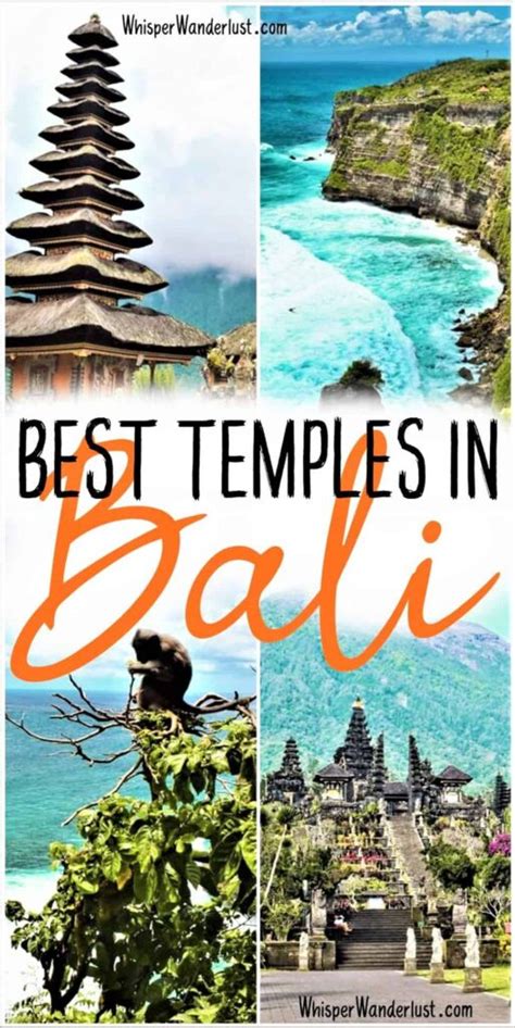 5 must-see temples in BALI, Indonesia | Whisper Wanderlust