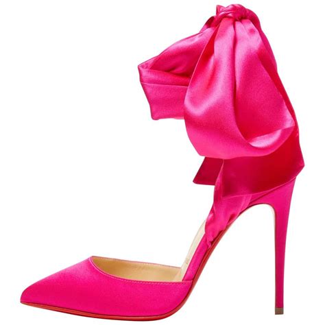 Hot Pink Heels With Diamonds