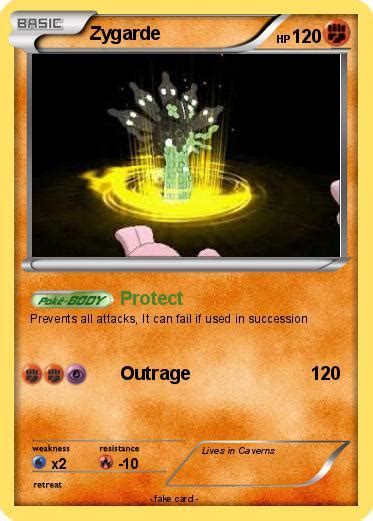 Pokémon Zygarde 270 270 Protect My Pokemon Card