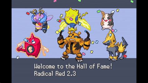 Radical Red 2 3 Hardcore Mode Electric Monotype Elite 4 Champion