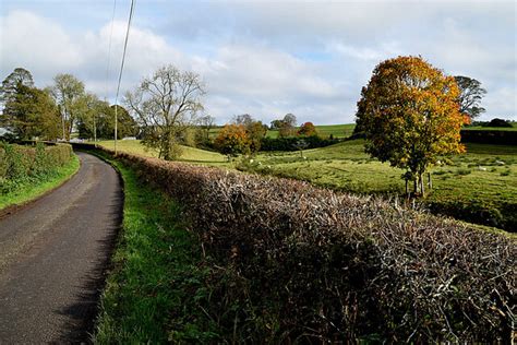 Bend Along Drumragh Road Kenneth Allen Geograph Ireland