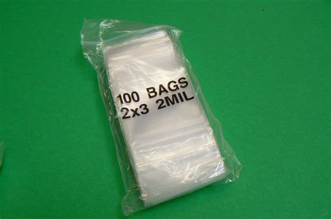 7000 Reclosable Bags 2x3 Clear 2mil Bulk 7000 Poly Baggies 2 X 3 Bag