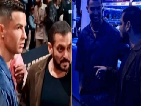 Salman Khan And Cristiano Ronaldo New Video Viral Where Both Stars Have