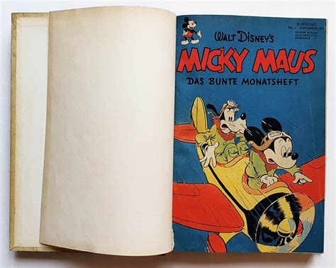 Micky Maus 1951 Bis 1955 Komplett Sonderhefte 1 24 Gebunden In 5