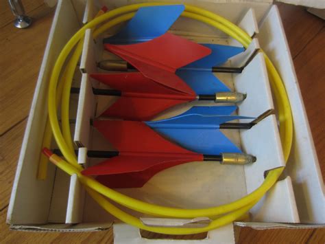 Vintage 1961 Jarts Missile Game Vintage Yardlawn Darts Recalled