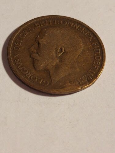 King George V Half Penny Coin Ebay