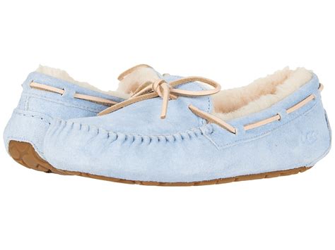 UGG Dakota (Sky Blue) Women’s Slippers - Slippers.com - Shop Comfy