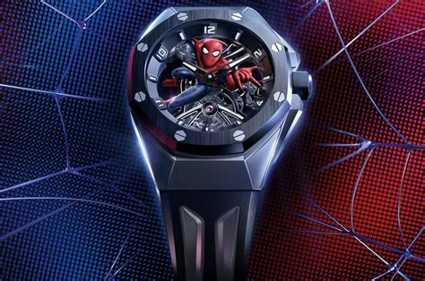 Le Nouveau Tourbillon Audemars Piguet Royal Oak Concept Spider Man Pour