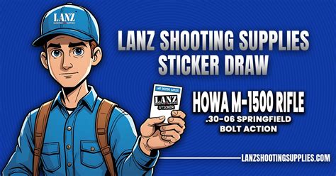 Sticker Draws Lanz Shooting Supplies