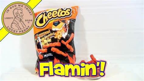 XXTRA Hot Flamin Hot Crunchy Cheetos Heat Level Taste Testing Series YouTube
