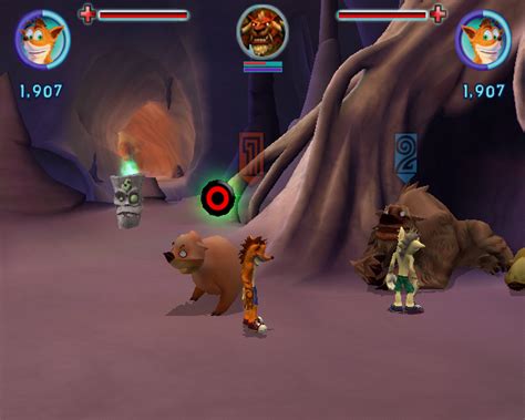 Screenshot Of Crash Mind Over Mutant Playstation Mobygames