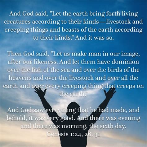 Genesis 1242631 And God Said Let The Earth Bring Forth Living