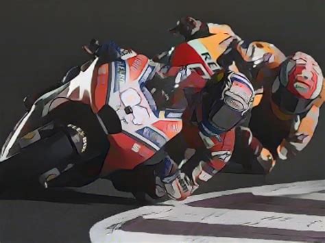 Qatar MotoGP Dovizioso Bat Marquez Dans Un Duel Passionnant Dans Le