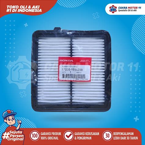 Jual Air Filter Honda Rb Z Mobil Original Untuk Segala Merek