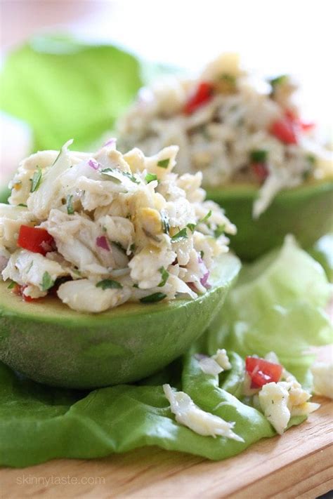 Avocado And Lump Crab Salad Recipe Skinnytaste