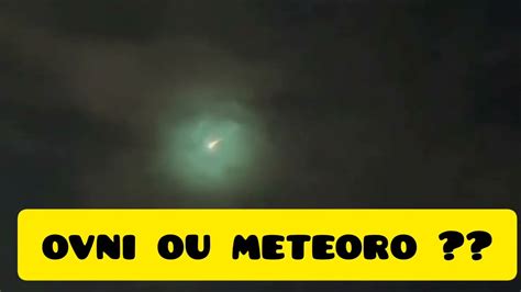 OVNI ou METEORO bola de fogo corta céu da Escócia e Inglaterra e causa