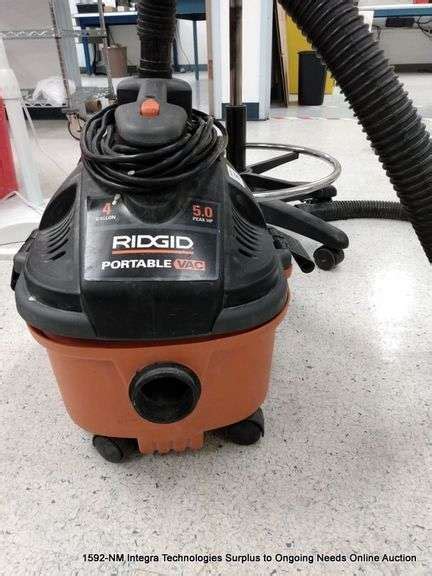 Rigid 4 Gal Shop Vac Bentley And Associates Llc