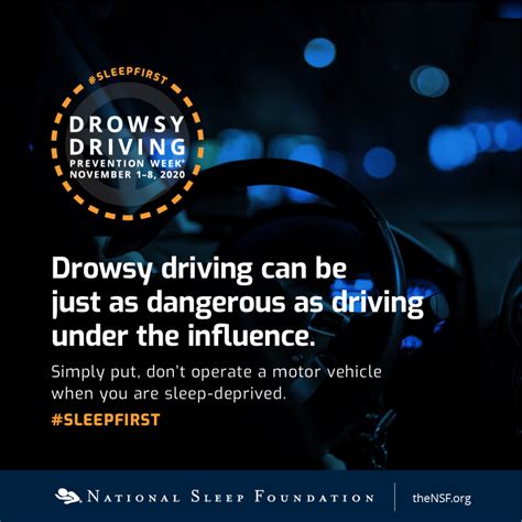 Drowsy Driving Prevention Week® Media Assets National Sleep Foundation