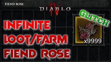 Infinite Loot Fiend Rose Glitch Method Best Way To Farm Fiend Rose