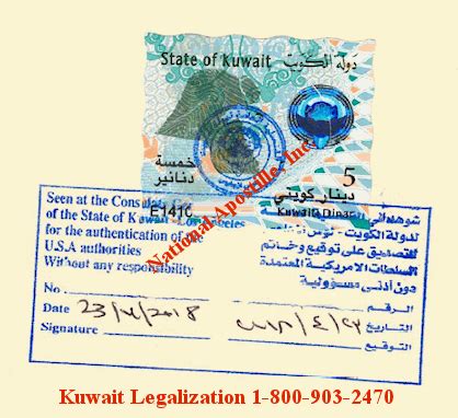 Kuwait Embassy Legalization