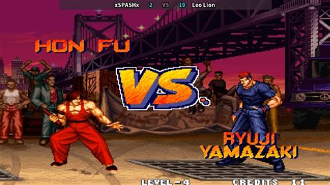 Real Bout Fatal Fury 리얼 바웃 아랑전설 STONE BOUT br vs FDT TEAM ALBERTOSJC