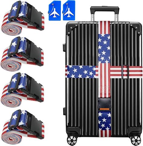 Amazon Luggage Straps For Suitcases Tsa Approved Travel Belt