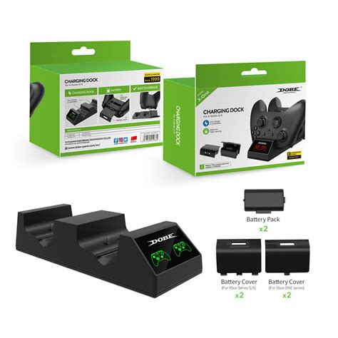 Xbox Controller Dual Charging Dock Tyx X Xboxone Dobe Videogame