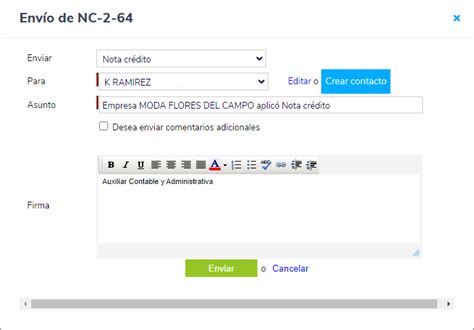 Elaborar nota crédito Portal de Clientes Siigo Software Contable y