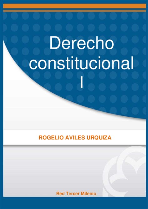 Pdf Derecho Constitucional 1 Jesus Lozano