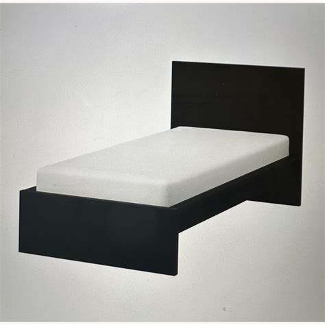 IKEA Twin Bed Frame Black - AptDeco