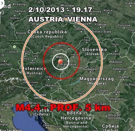 Terremoto Austria Oggi Intensa Scossa Di Terremoto Registrata Trema