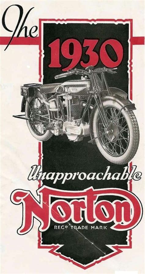 A Ride Through Years Of Motorcycle Advertising Vintage Motorcycle