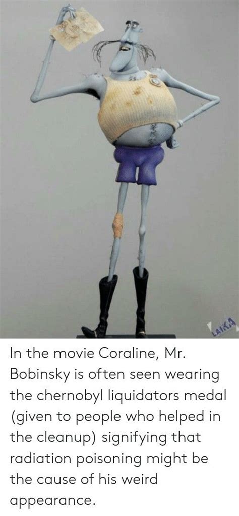 Mr Bobinsky Coraline Coraline Aesthetic Creepy Facts