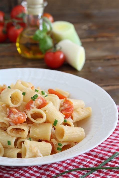 Pasta Al Baccal Con Pomodorini E Porri Le Ricette Svelate