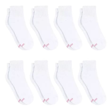 Womens Hanes Ultimate® Cool Comfort® 8 Pack Cushioned Ankle Socks Hwuca8