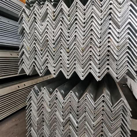 Galvanized Steel Bar Hot Dip Galvanized Mild Steel Angle For Building