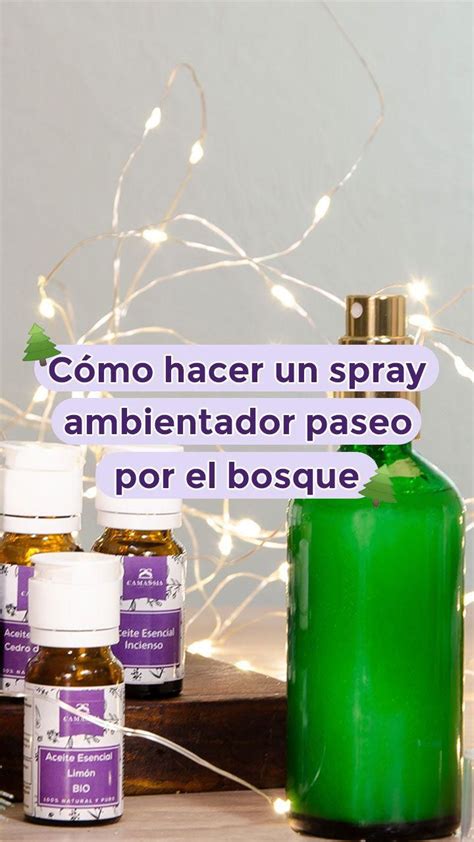 Cómo hacer un spray ambientador natural y casero con aceites esenciales