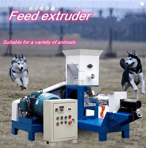 Automatic Floating Fish Pet Feed Extruder Food Making Machine