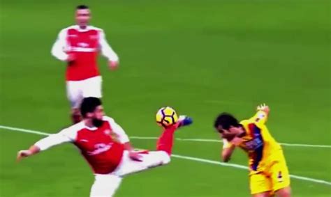 Vid O Revivez Le Coup Du Scorpion De Giroud Lu But De L Ann E