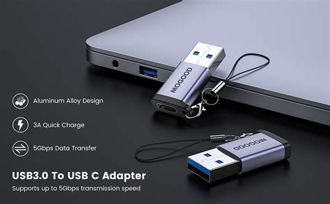 Usb C To Usb Male Adapter Usb To Usb C Usb Type C Adapter Type C Charger Connector For Apple