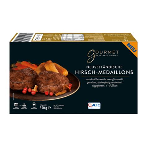 GOURMET FINEST CUISINE Hirschmedaillons Von ALDI Nord Ansehen